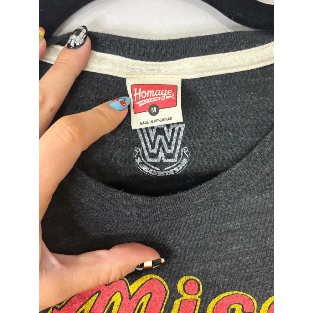 Homage Miss Elizabeth‎ Wrestling Graphic Tee Shirt Mens Medium WWE Legends